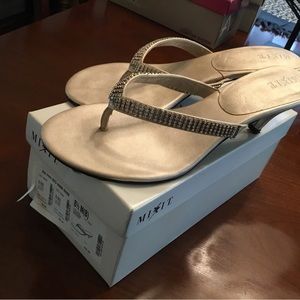 Women’s Mixit jeweled sandals/heels